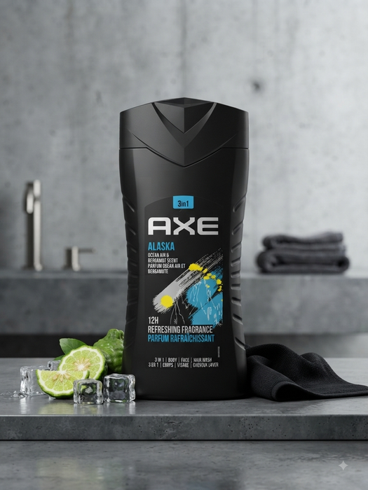 AXE Alaska 3-in-1 Shower Gel – Fresh & Invigorating Body Care