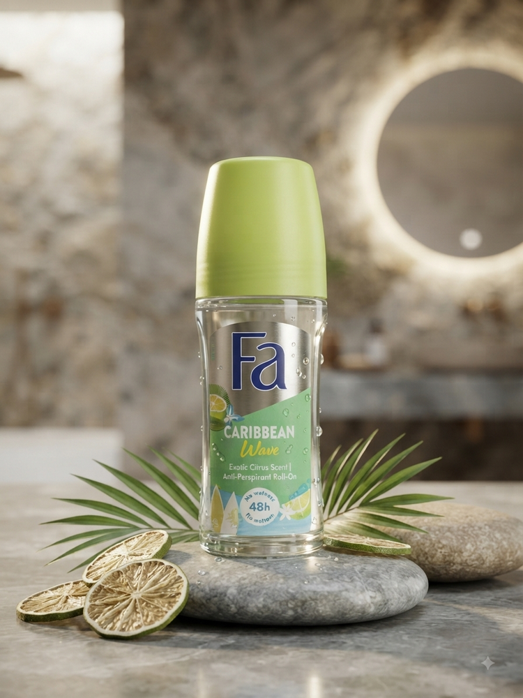 Fa Caribbean Wave Exotic Citrus Roll-On