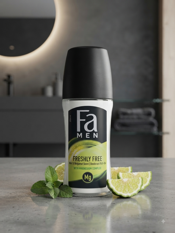 Fa Men Freshly Free Lime & Bergamot Roll-On