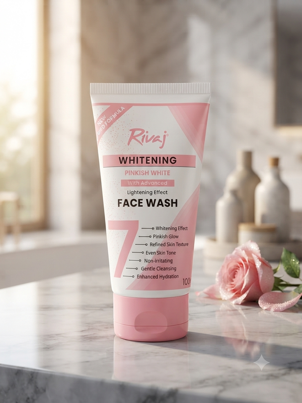 Rivaj Pinkish White Face Wash