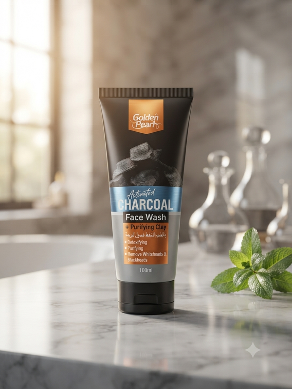 Golden Pearl Activated Charcoal Face Wash
