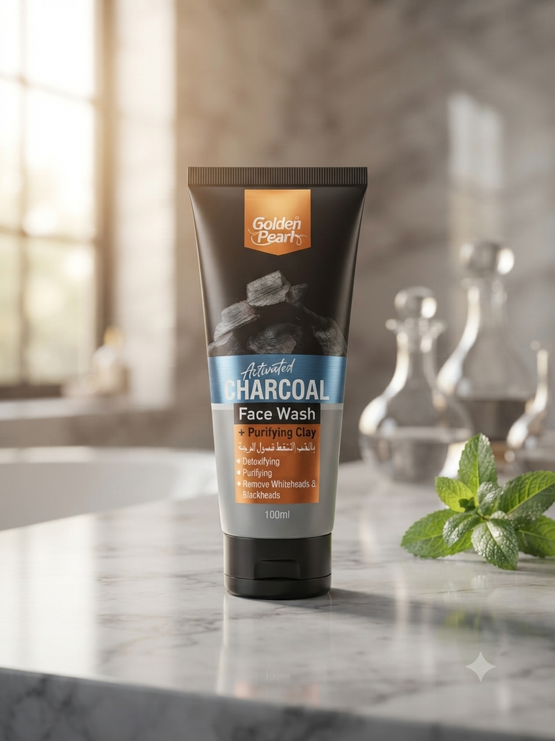 Golden Pearl Activated Charcoal Face Wash