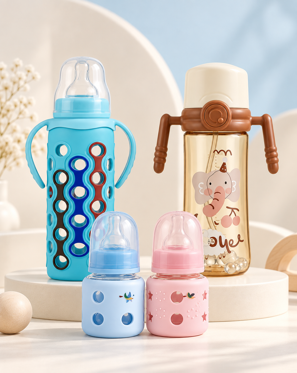 Pure & Safe Feeding Bottles