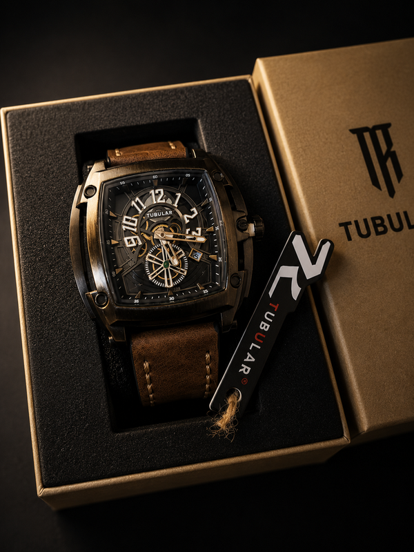 Elegant TUBULAR Luxury Watch
