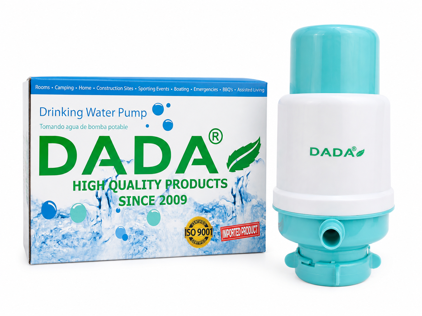 DADA Drinking Water Pump – Portable Manual Water Dispenser for Bottles