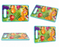 Plastic Kitchen Cutting Board with Handle – Non-Slip Chopping Board for Fruits, Vegetables & Meat | Multicolor Print