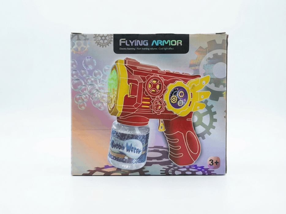 Flying Armor Bubble Gun