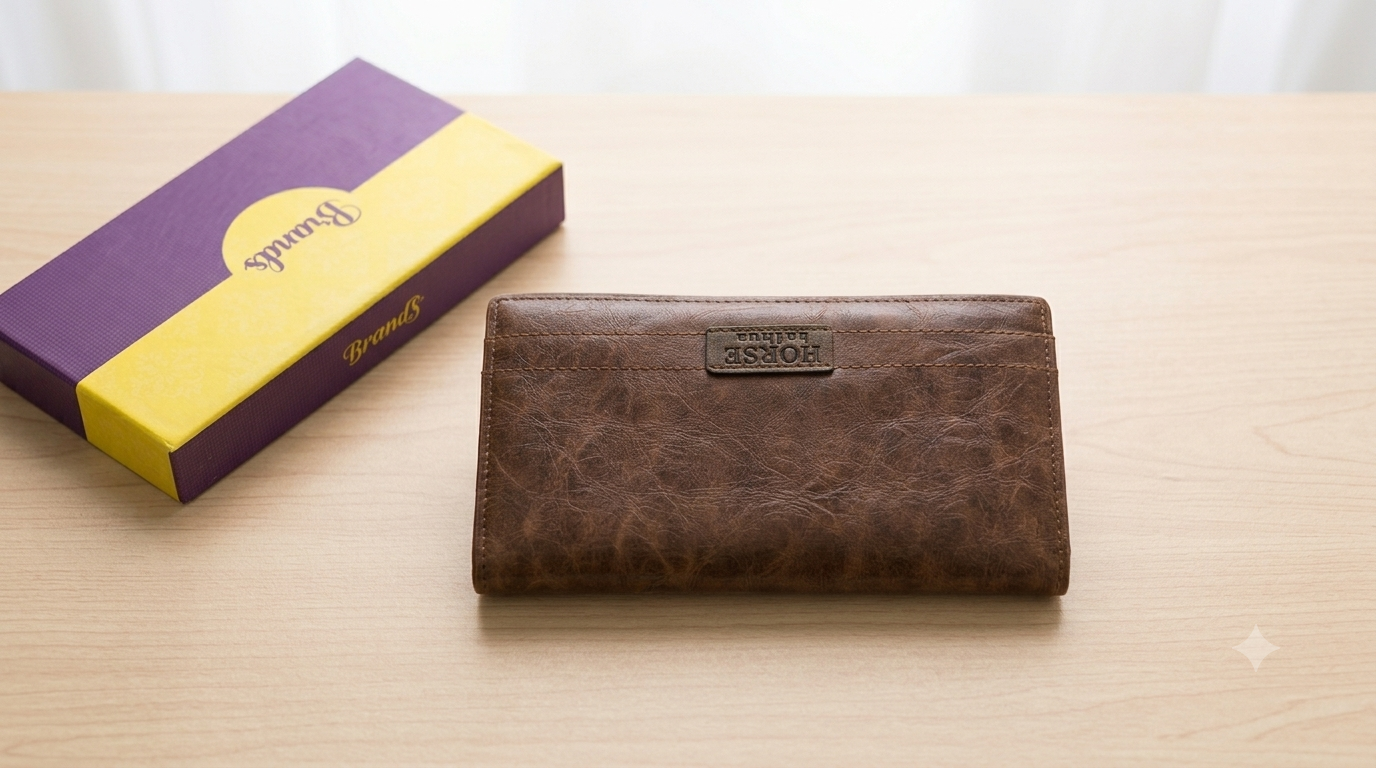 HORSE Kalthua Premium Men's Long Leather Wallet