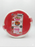 Red Food Carrier Container with Secure Lid & Handles