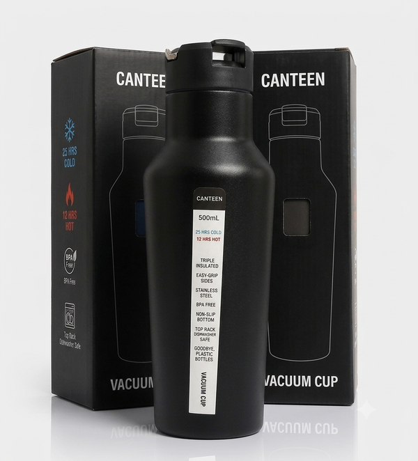 Triple Insulated Stainless Steel Canteen