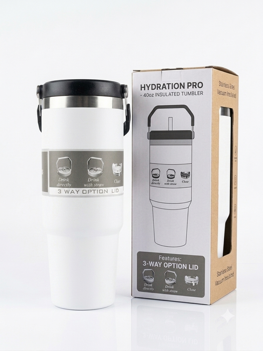 Hydration Pro 40oz Insulated Tumbler
