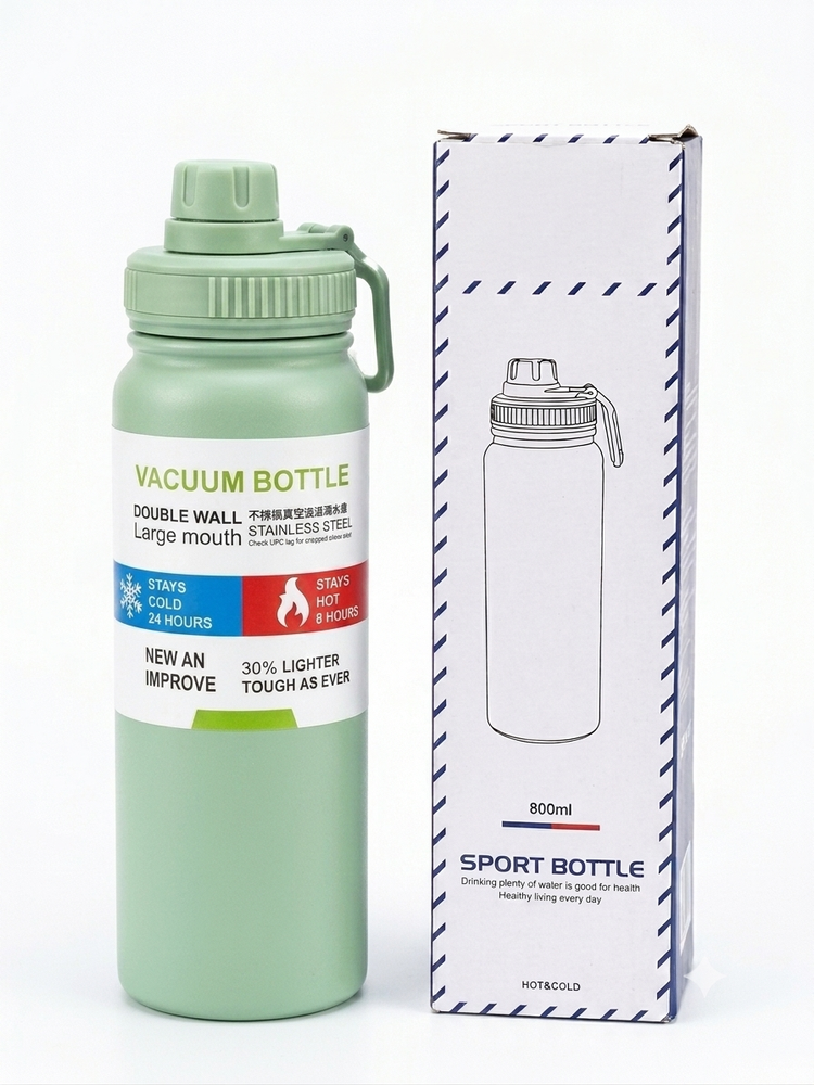 Vacuum Insulated Sports Bottle