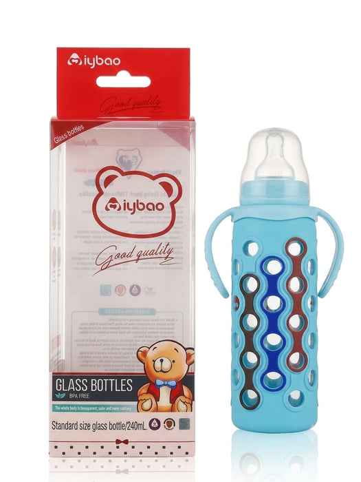 Iybao Glass Feeder with Silicone Cover (240ml)