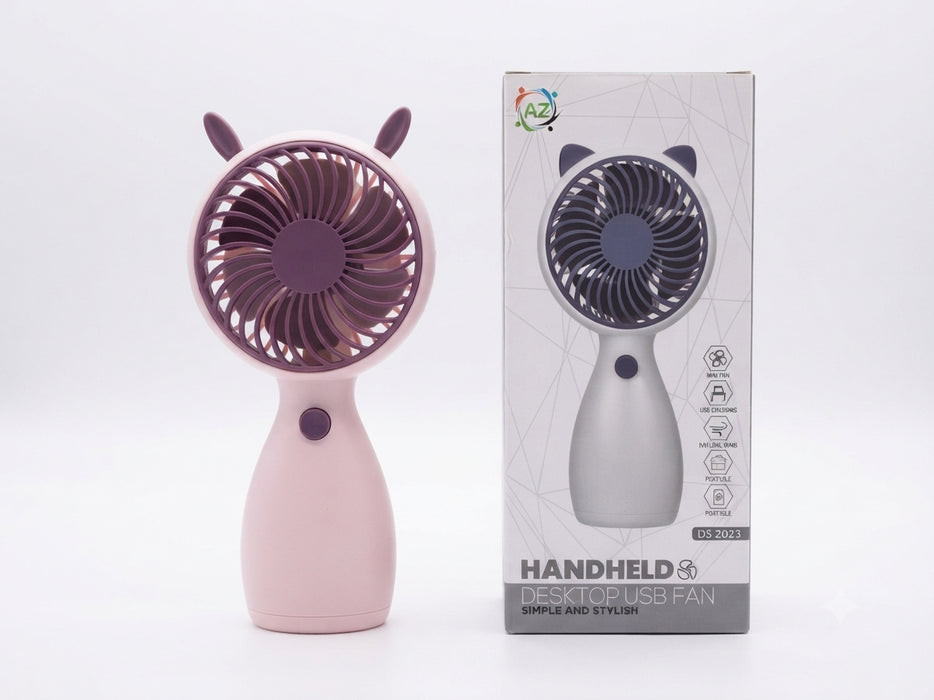 Handheld Mini USB Fan | Portable Rechargeable Cooling Fan