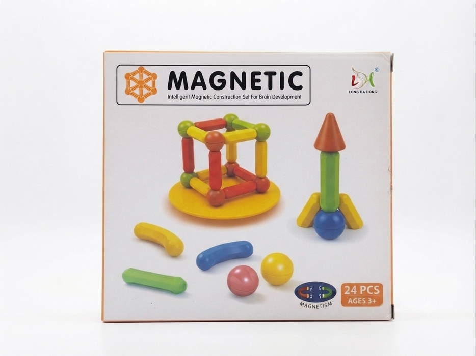 Magnetic Stick Building Blocks Construction Set for Kids