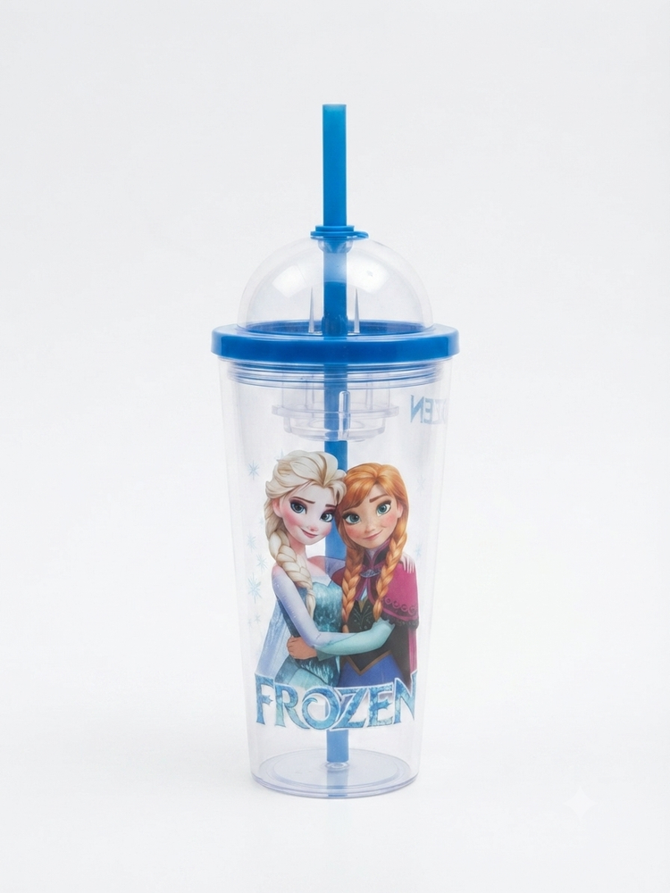 Character-Themed Water Bottles (Sonic, Frozen, Astronaut, Panda & Floral)