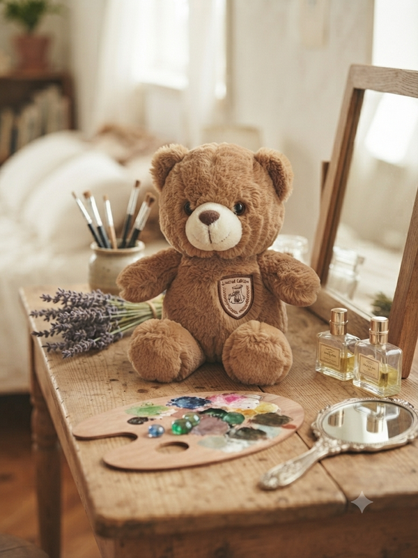 🧸 Soft & Cuddly Limited Edition Plush Teddy Bear – Small Size