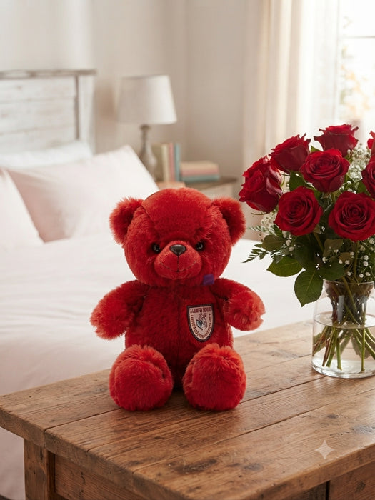 🧸 Soft & Cuddly Limited Edition Plush Teddy Bear – Small Size