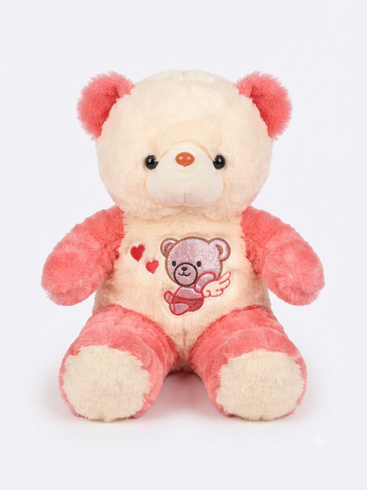 Charming Multi-Color Plush Teddy Bear