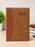 Premium A5 Leather Notebook with Red & Black Textured Cover – Elegant Journal for Writing, Office, Study & Daily Notes