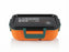 omega Collection Airtight Orange & Teal Bento Lunch Box with Secure Lid Locks