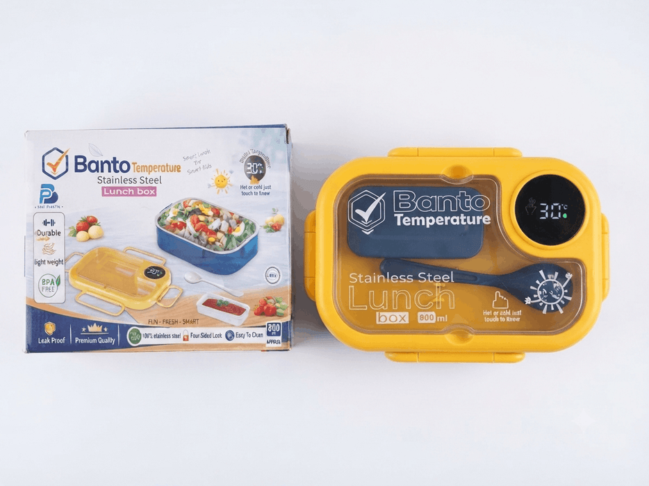 Banto Temperature Stainless Steel Smart Kids Lunch Box