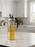 AN RUI 500ml Glass Oil Dispenser Bottle with Auto-Open Cover, Measuring Scale & Leak-Proof Handle
