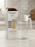 Multipurpose 2-in-1 Spray and Pour Glass Oil Dispenser Bottle with White Lid