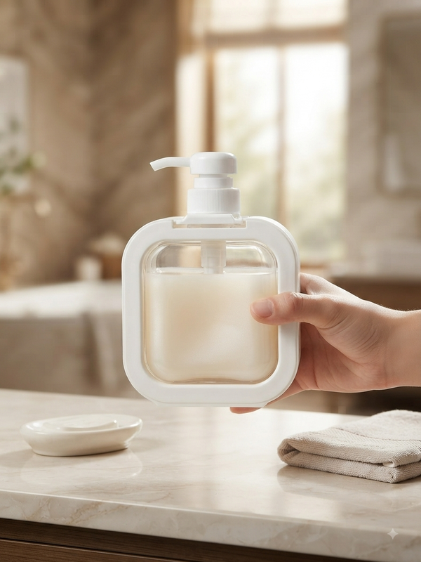 Pastel Square Pump Bottle