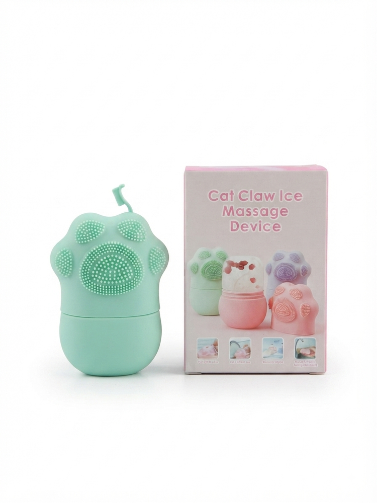 Cute Cat Claw Silicone Ice Roller & Face Massager